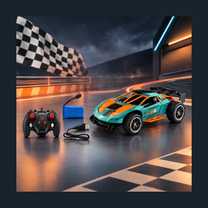 High Speed Drift and Smoke Car